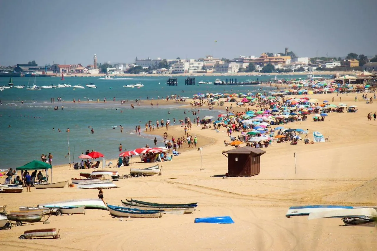 Calle Banda Playa Sanlucar de Barrameda